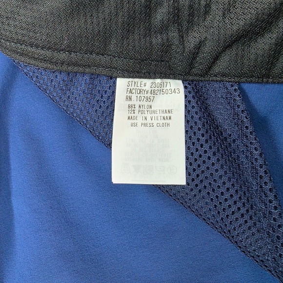 Montbell Men's Hiking Outdoor Pants Blue Size Large Zip Pockets Lightweight - Picture 5 of 14